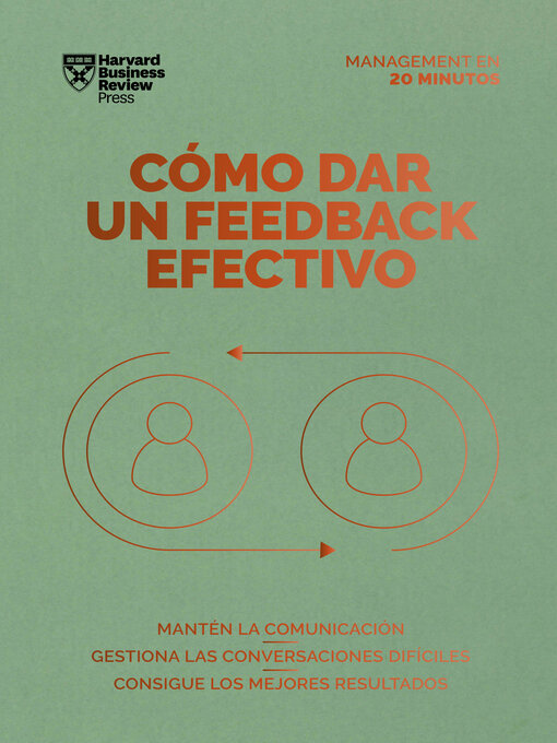 Title details for Cómo dar un feedback efectivo by Harvard Business Review - Available